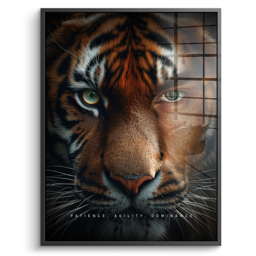 Tiger fusion - acrylic glass