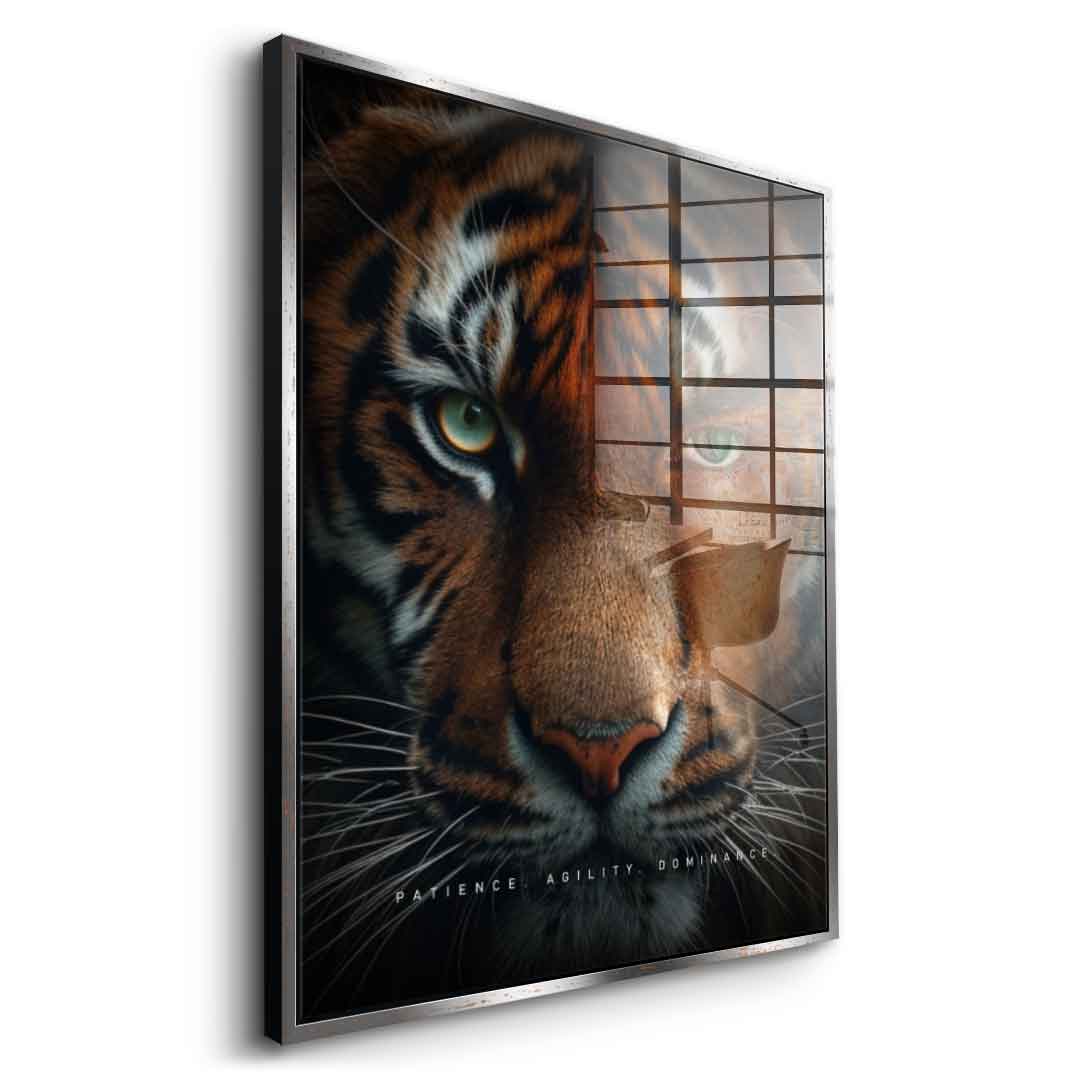 Tiger fusion - acrylic glass