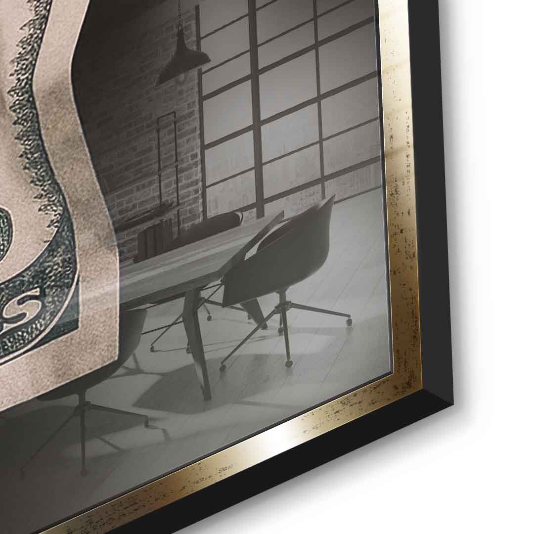 Time is Money - Acrylglas