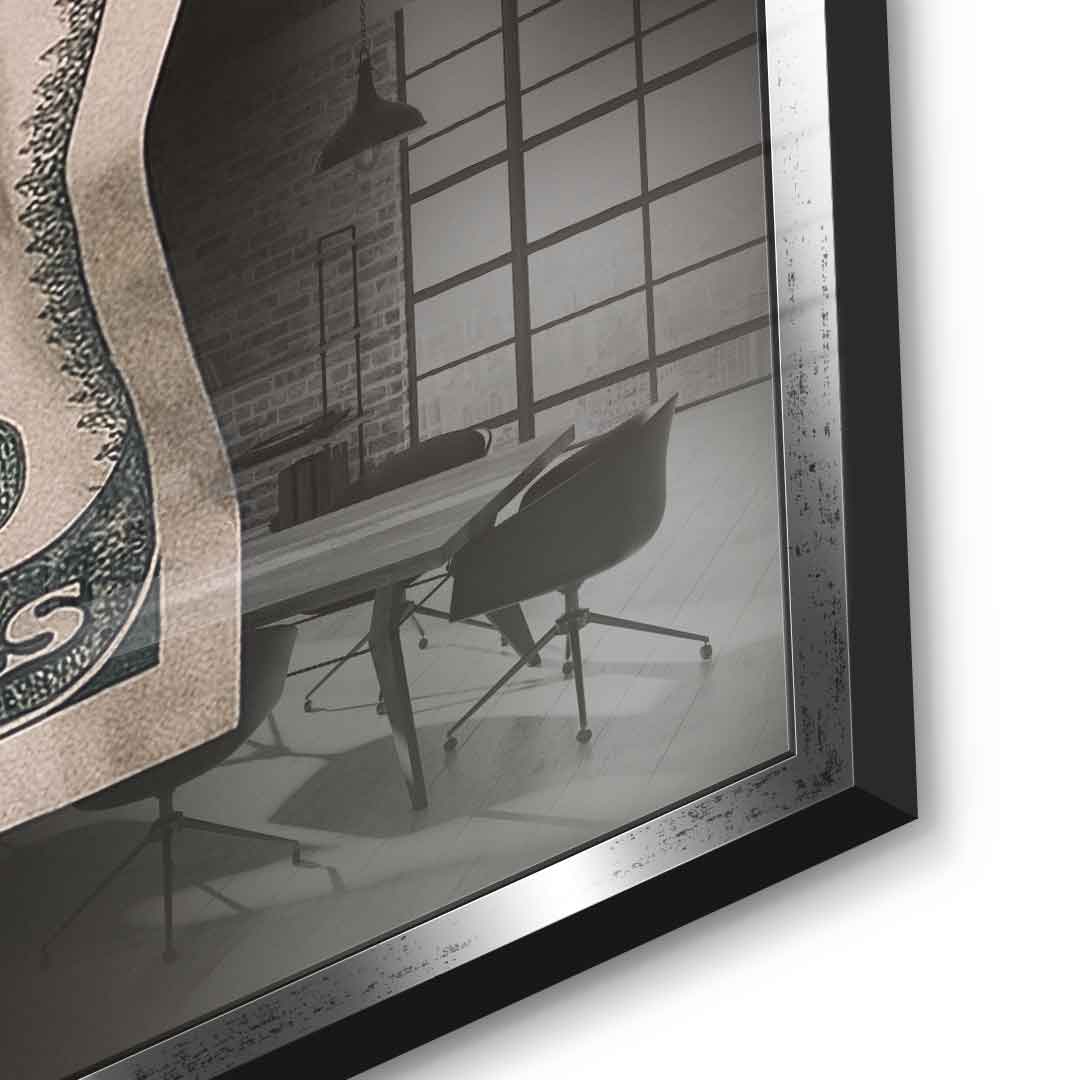 Time is Money - Acrylglas