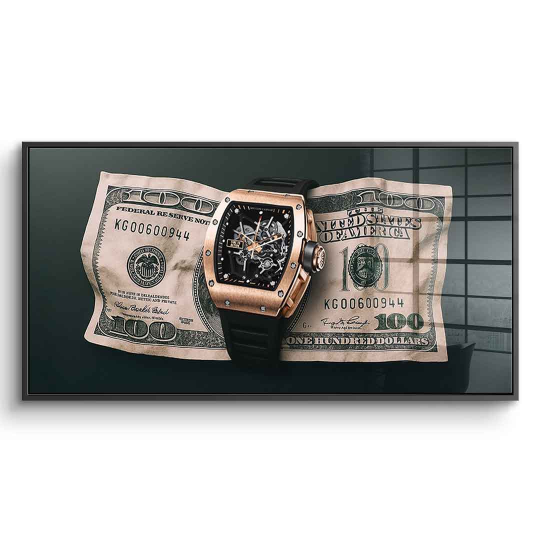 Time to Action - Acrylglas