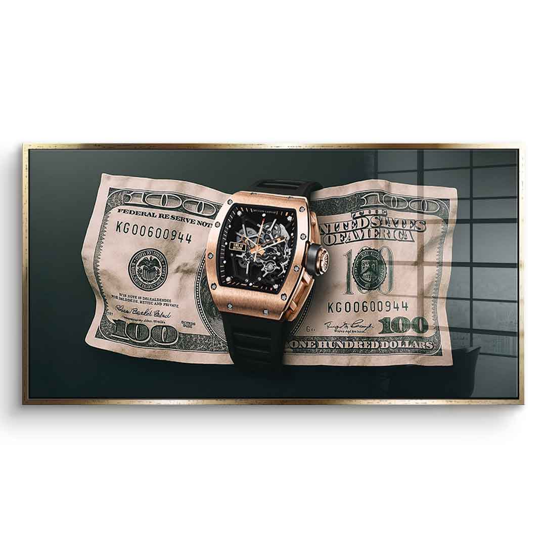 Time to Action - Acrylglas