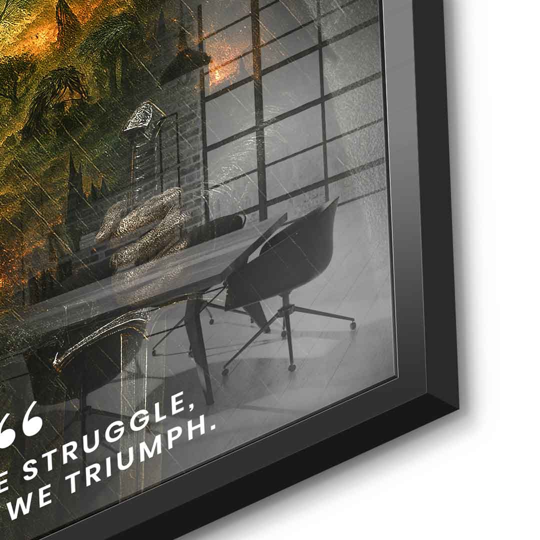 Together We Triumph - Acrylglas