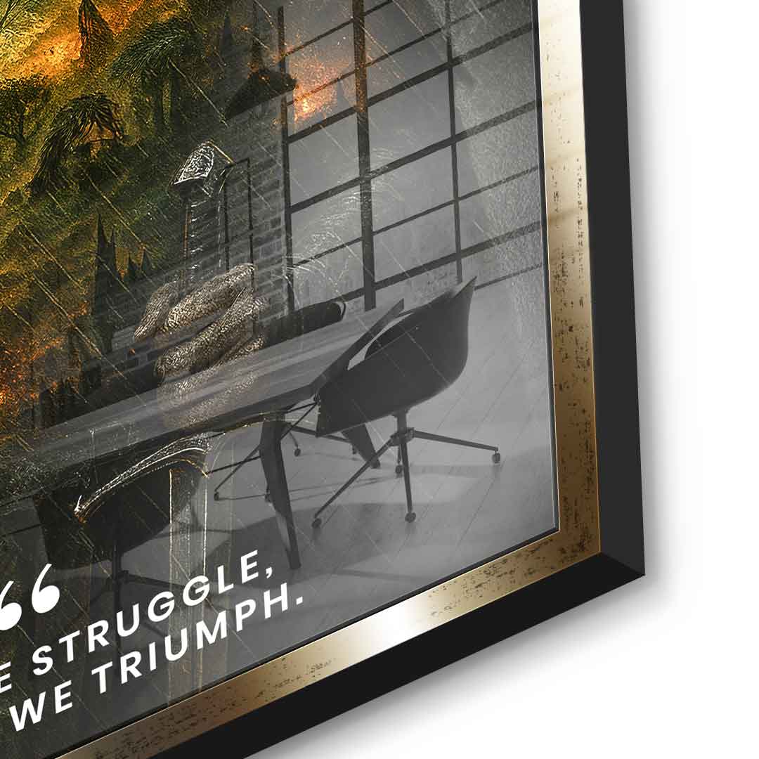 Together We Triumph - Acrylglas