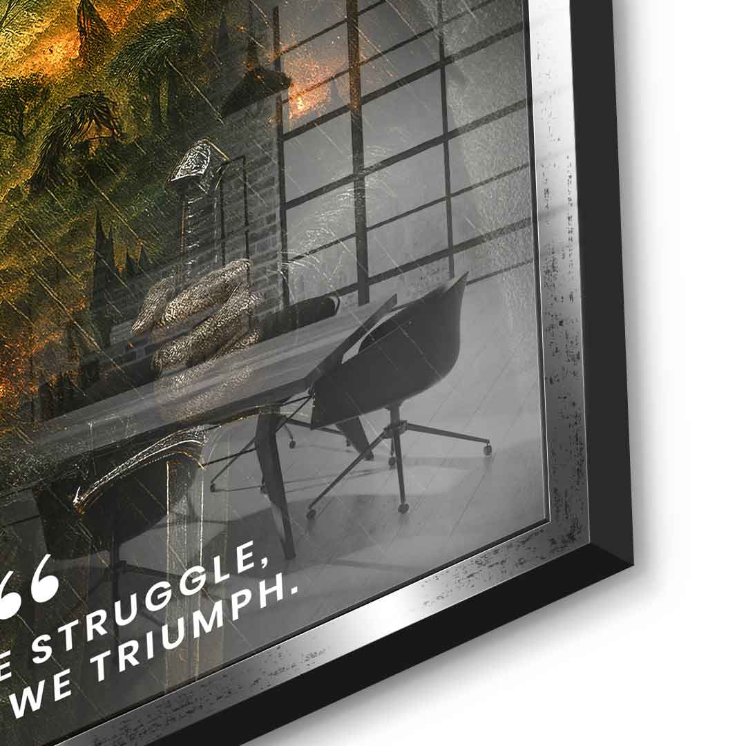 Together We Triumph - Acrylglas