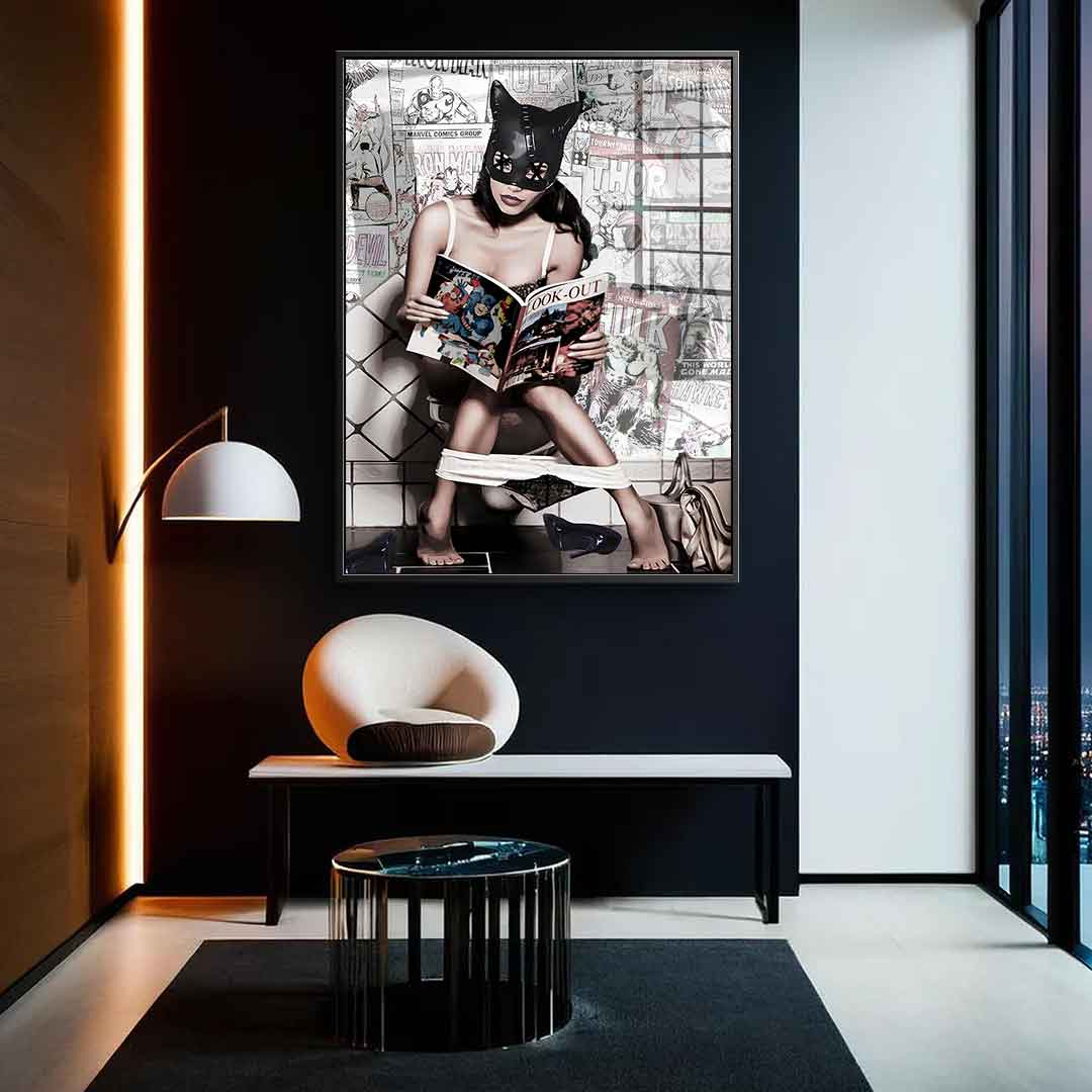 Toilet Break - Acrylglas