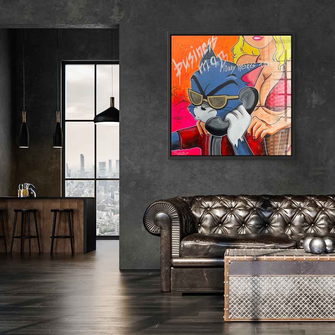 Business Man - Acrylglas