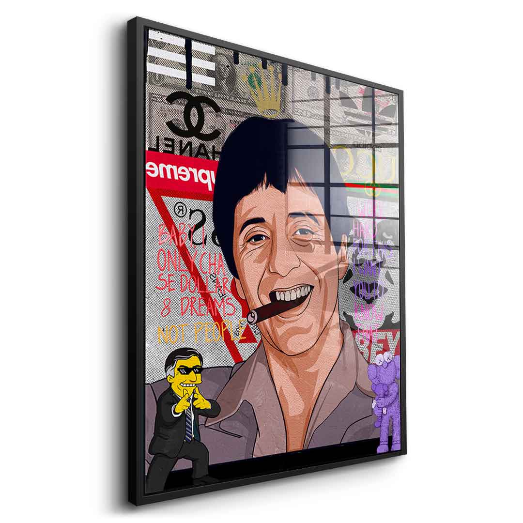 Tony Montana - Acrylglas