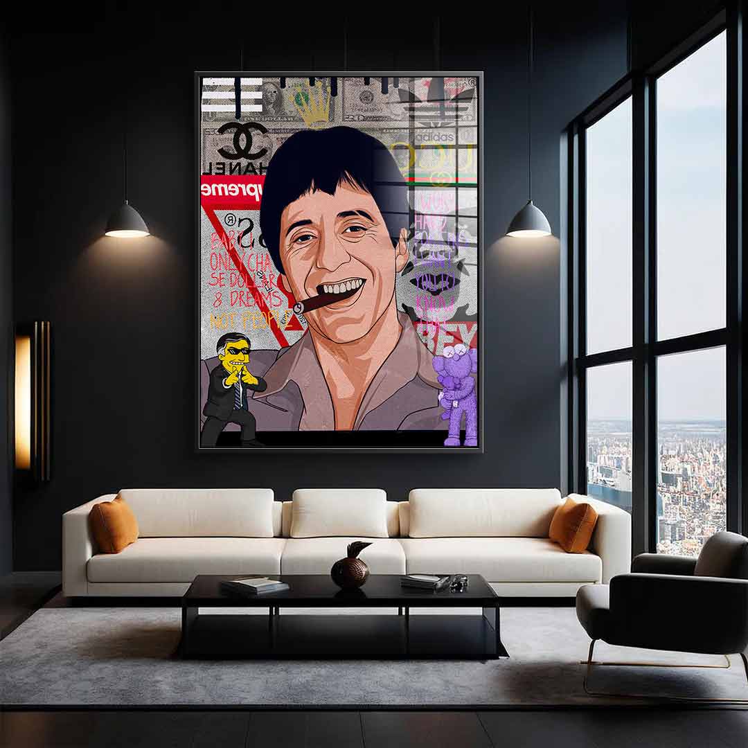 Tony Montana - Acrylglas