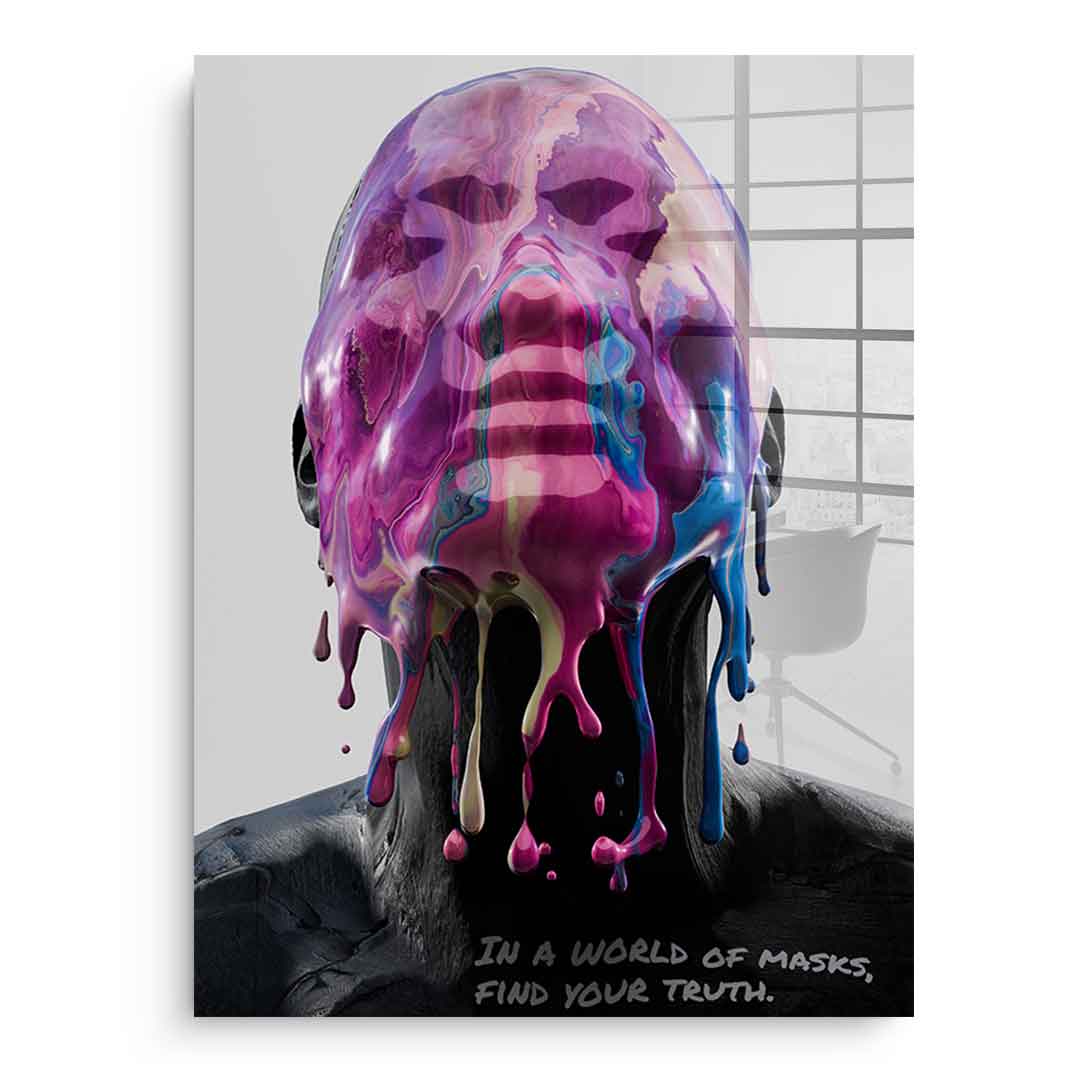 Transient Mask - Acrylglas