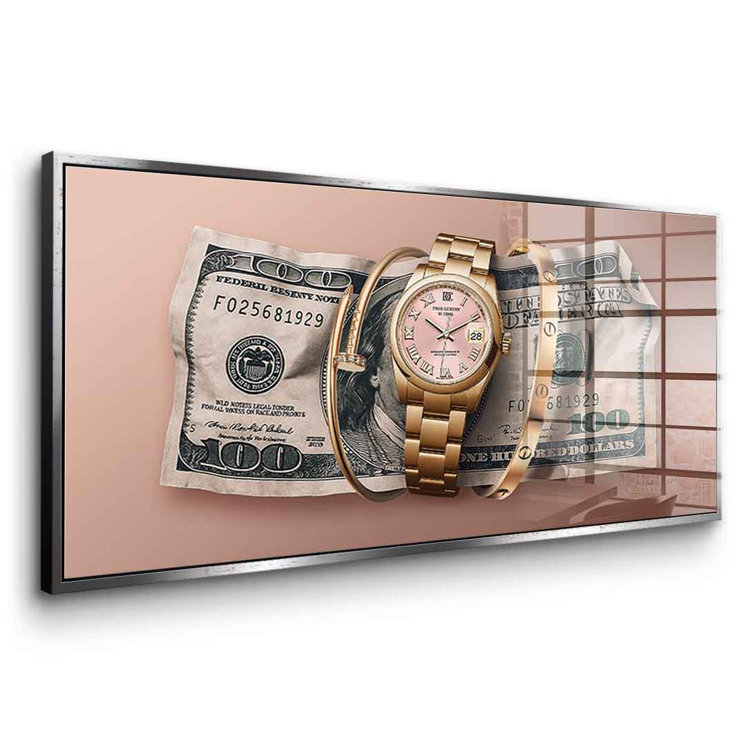 True Luxury is Time - Acrylglas