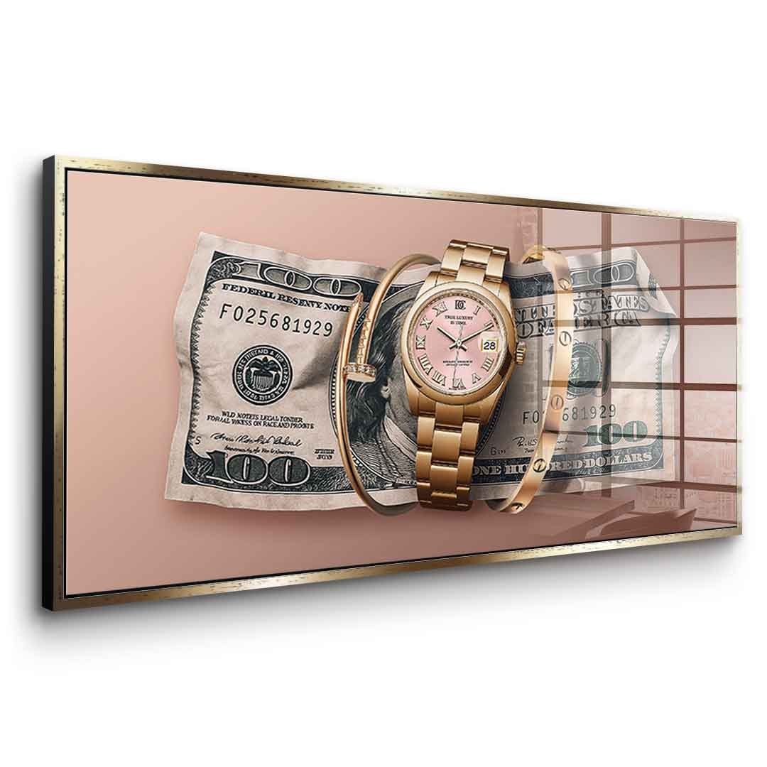 True Luxury is Time - Acrylglas