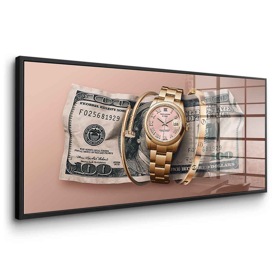 True Luxury is Time - Acrylglas