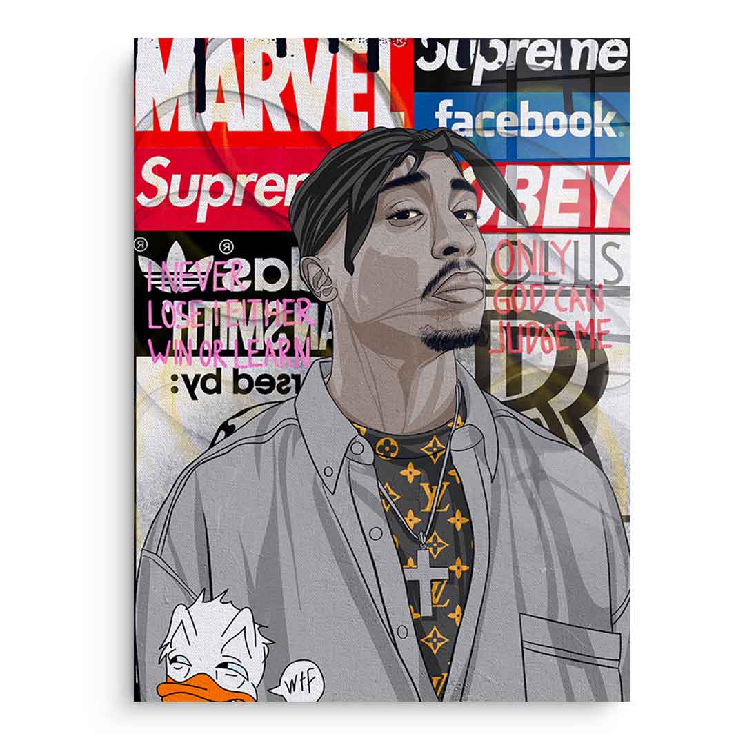 Tupac - Acrylglas