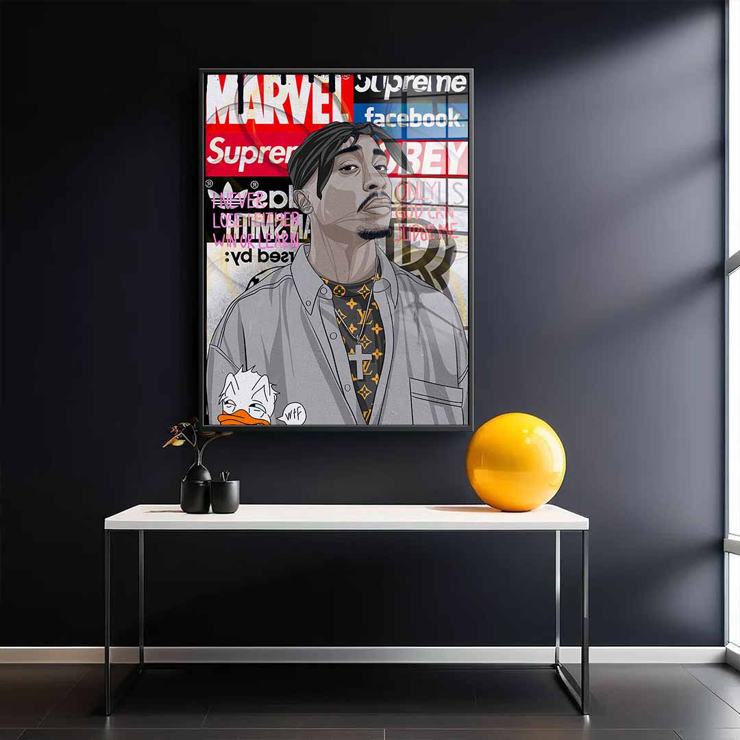 Tupac - Acrylglas