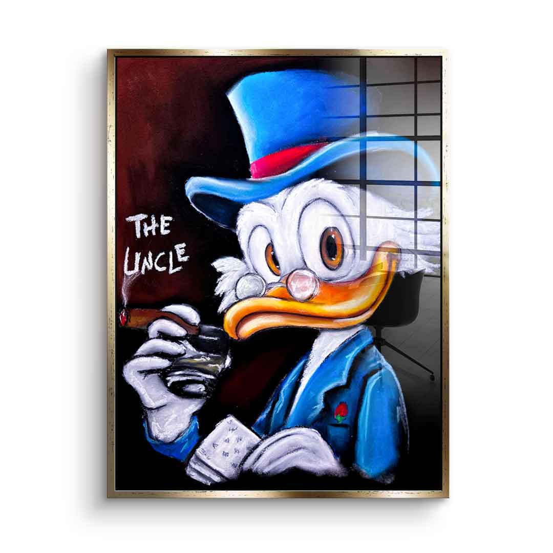 Uncle Dagobert - acrylic glass