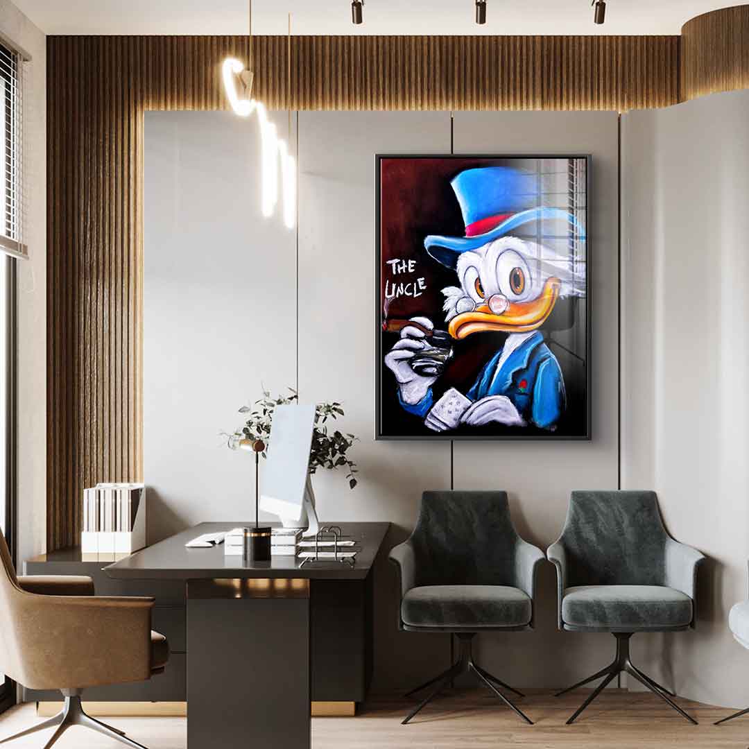 Uncle Dagobert - acrylic glass
