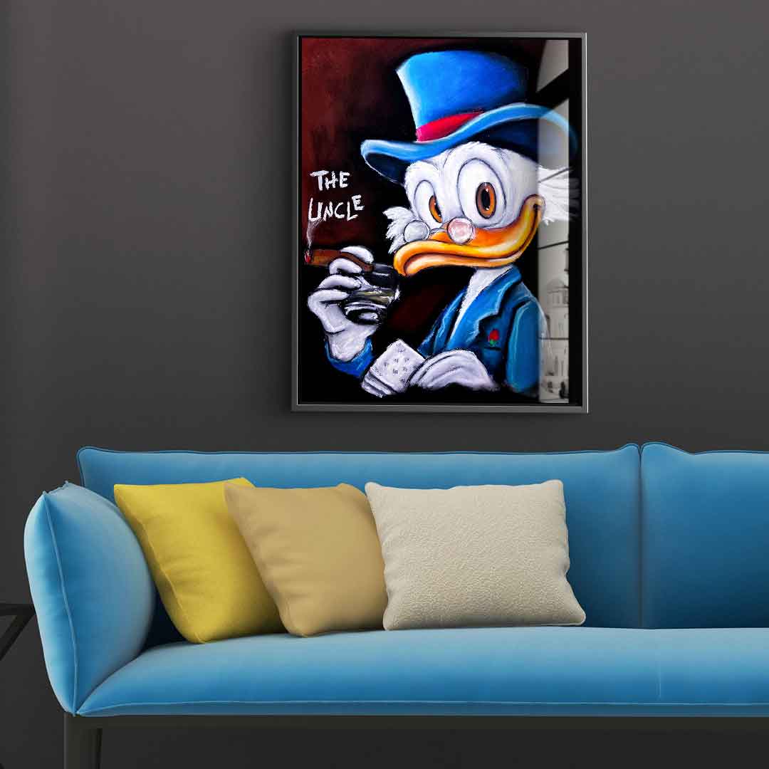 Uncle Dagobert - acrylic glass