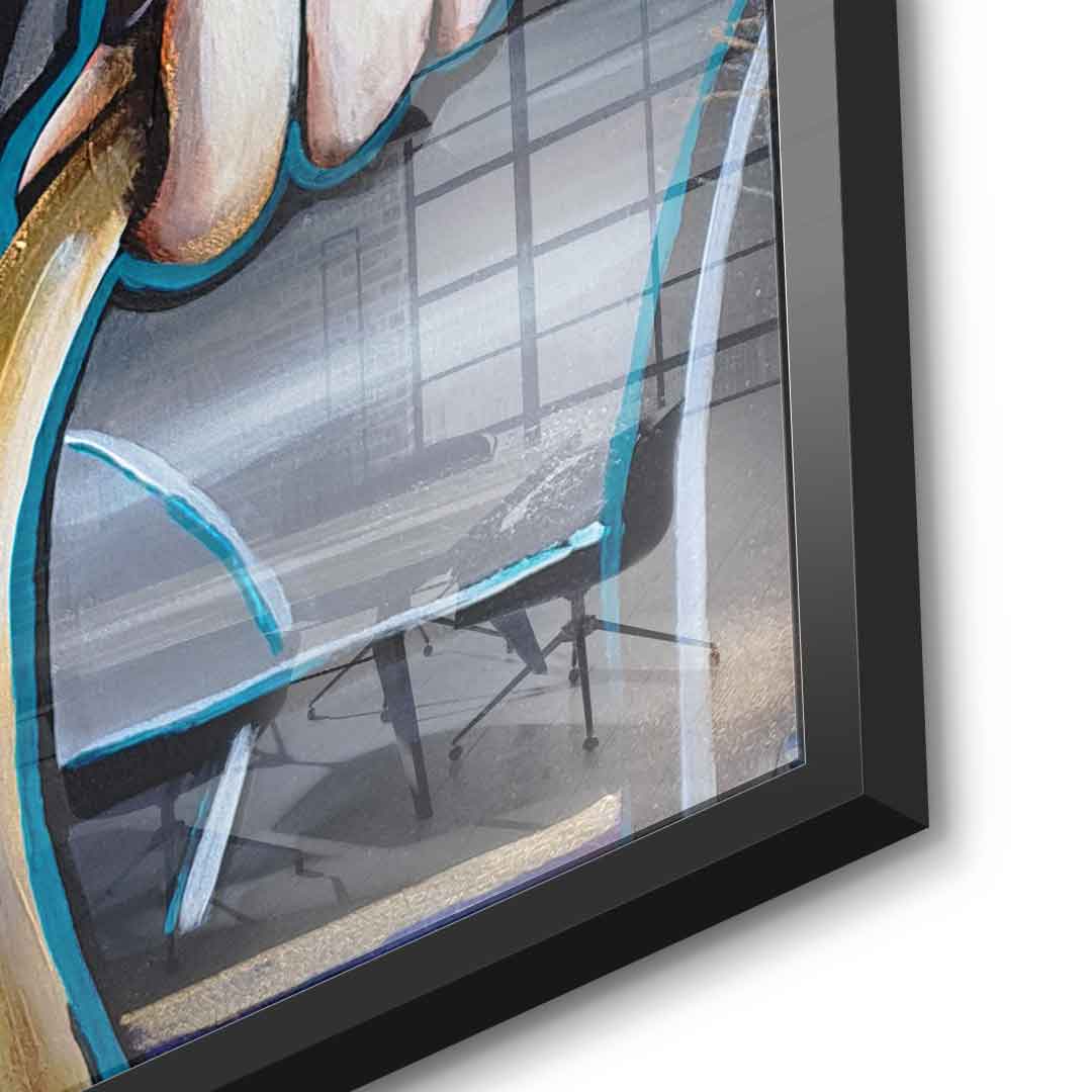 Uncle scrooge - acrylic glass