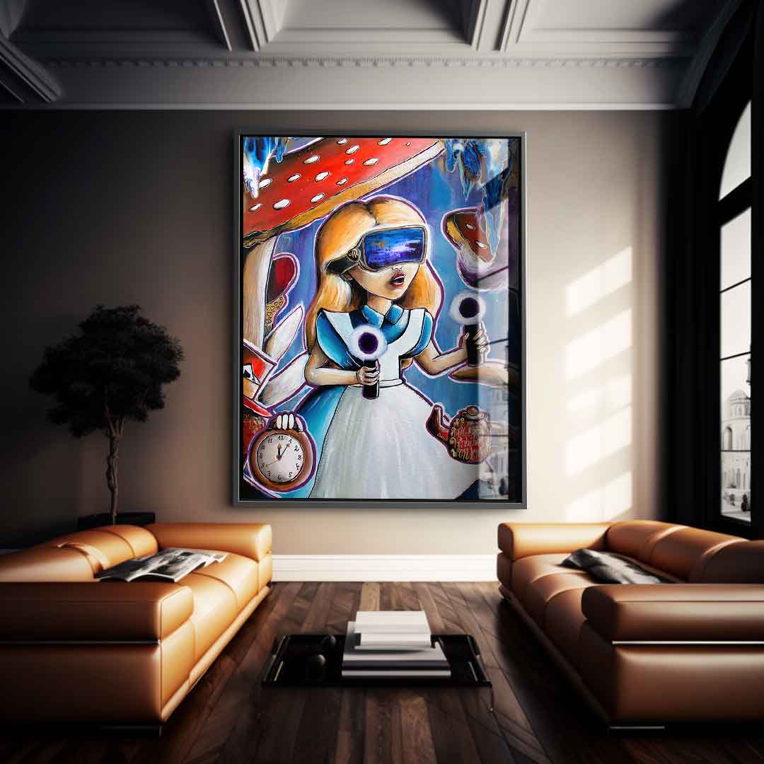 Virtual Reality - Acrylglas