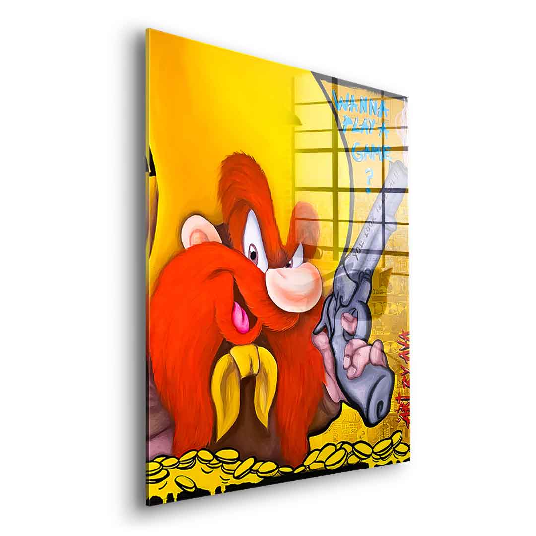 Wanna Play A Game - Acrylglas
