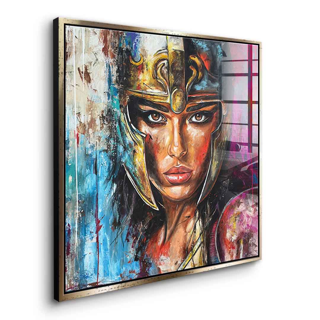 Warrior Inside - acrylic glass