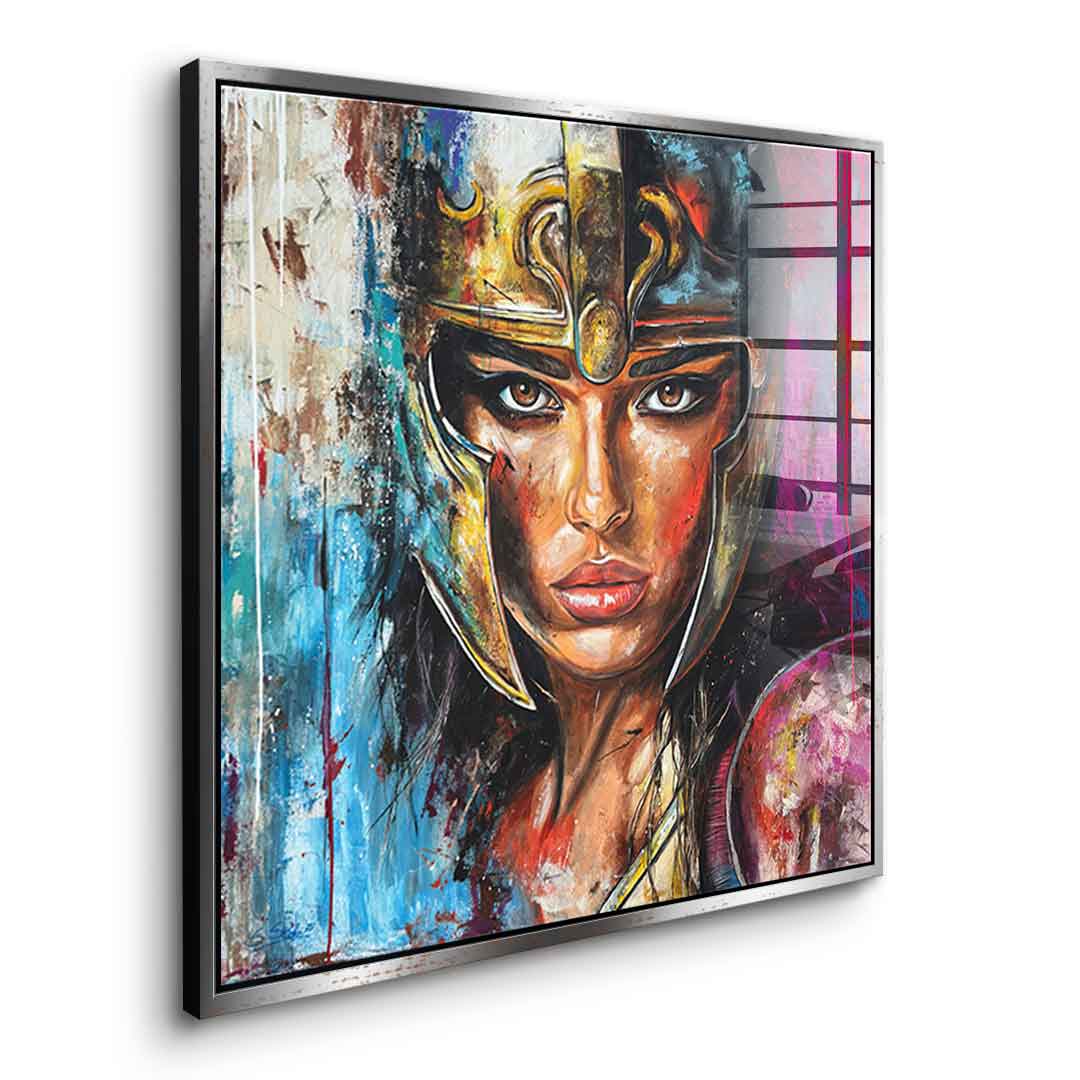 Warrior Inside - acrylic glass
