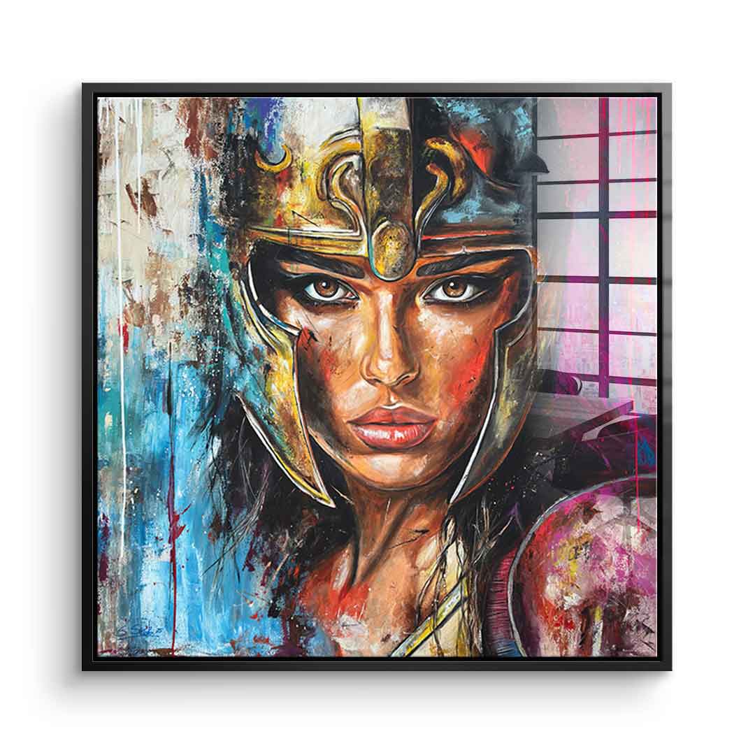 Warrior Inside - acrylic glass
