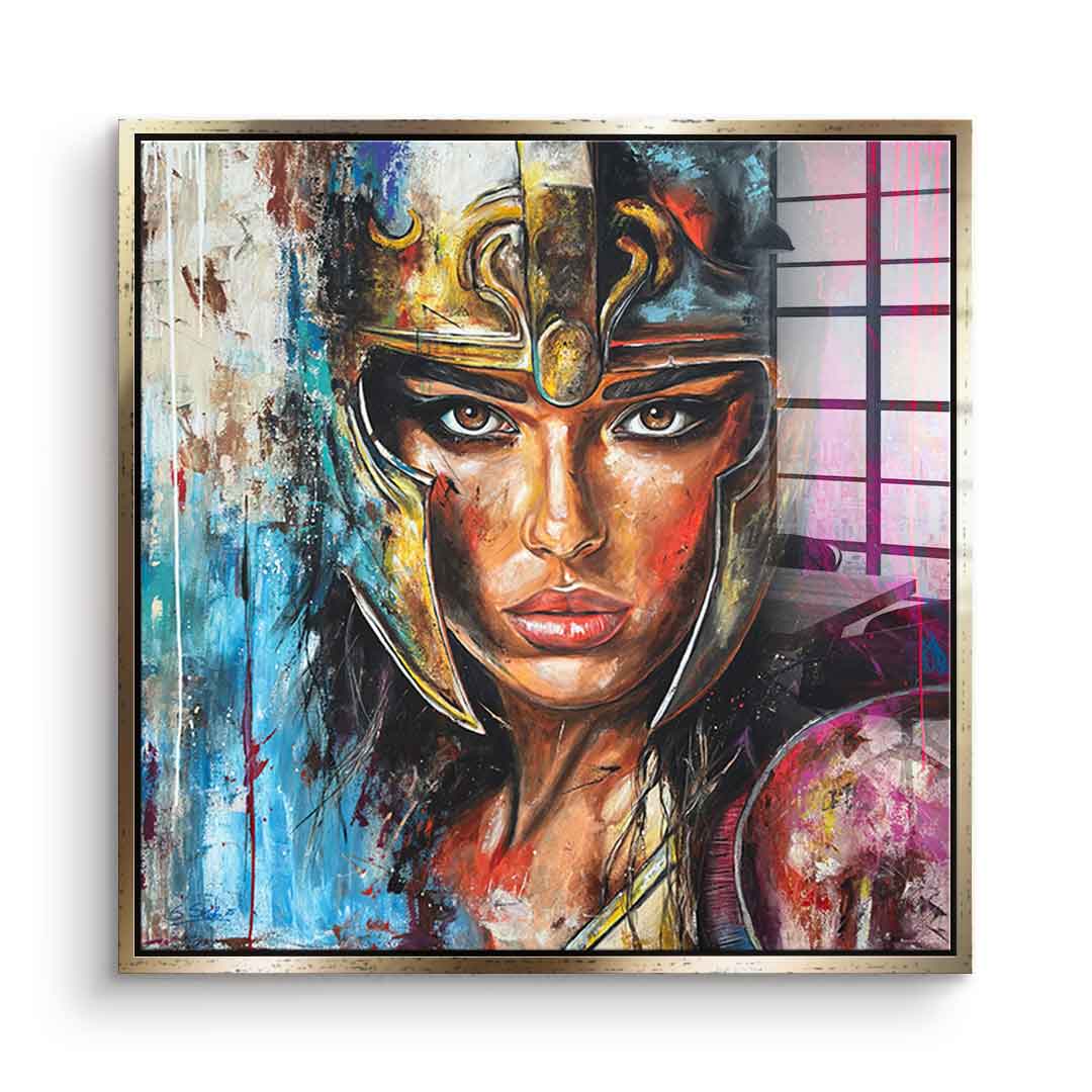 Warrior Inside - acrylic glass