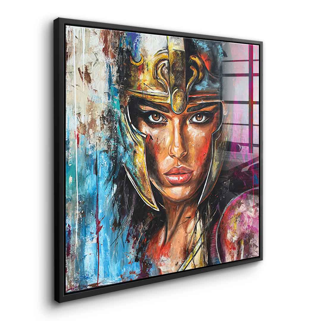 Warrior Inside - acrylic glass