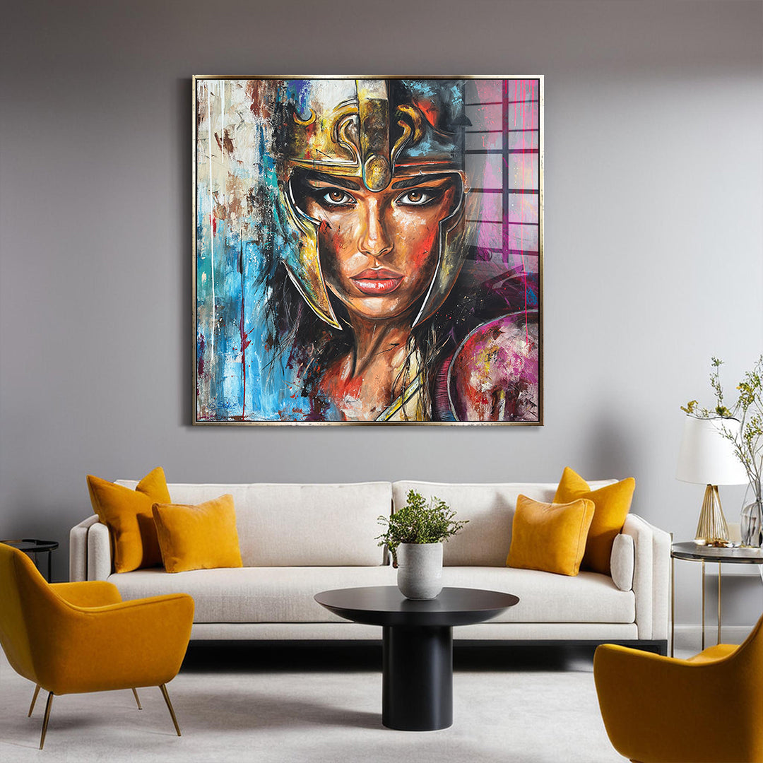 Warrior Inside - acrylic glass