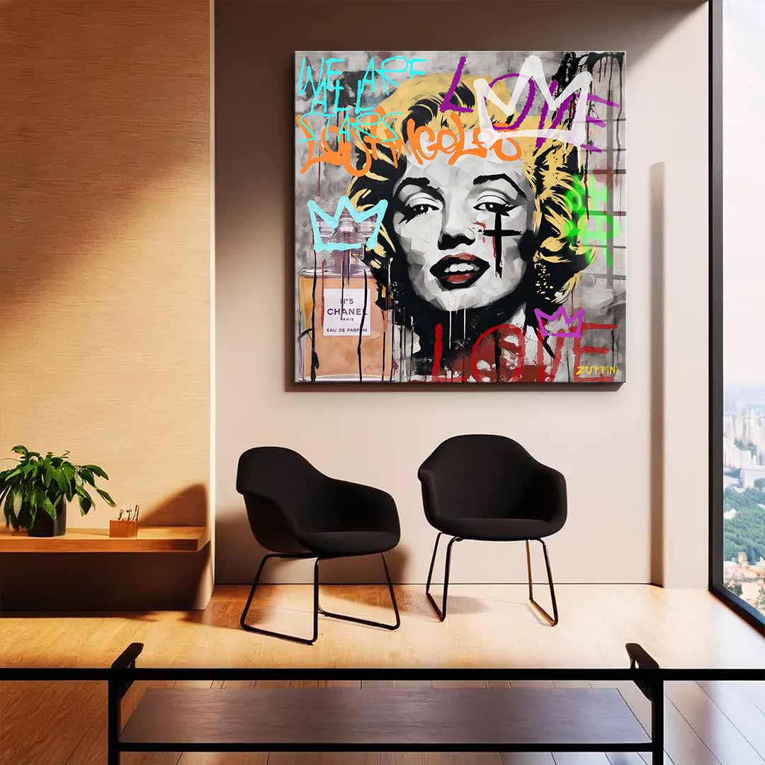 We are all stars - acrylic glass