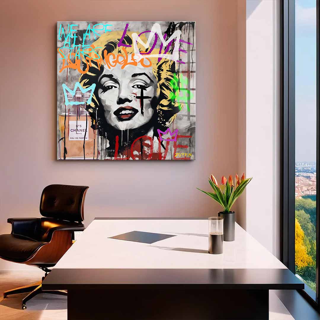 We are all stars - acrylic glass