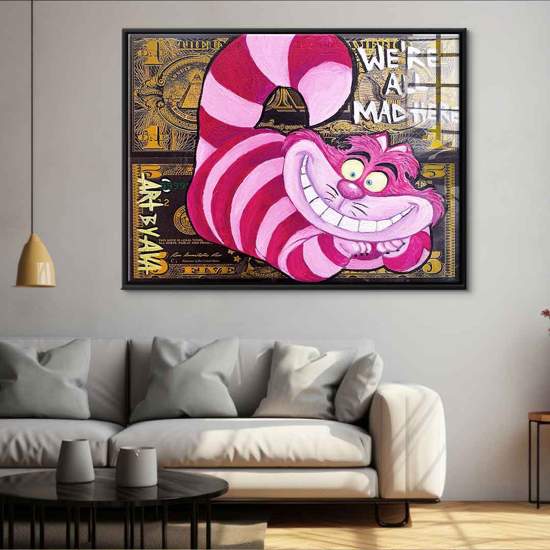 We´re All Mad Here - Acrylglas