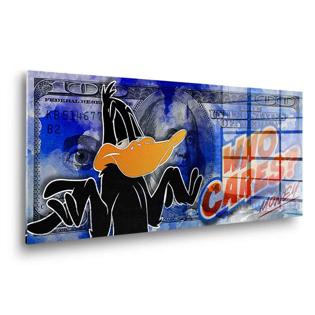 Who cares - acrylic glass