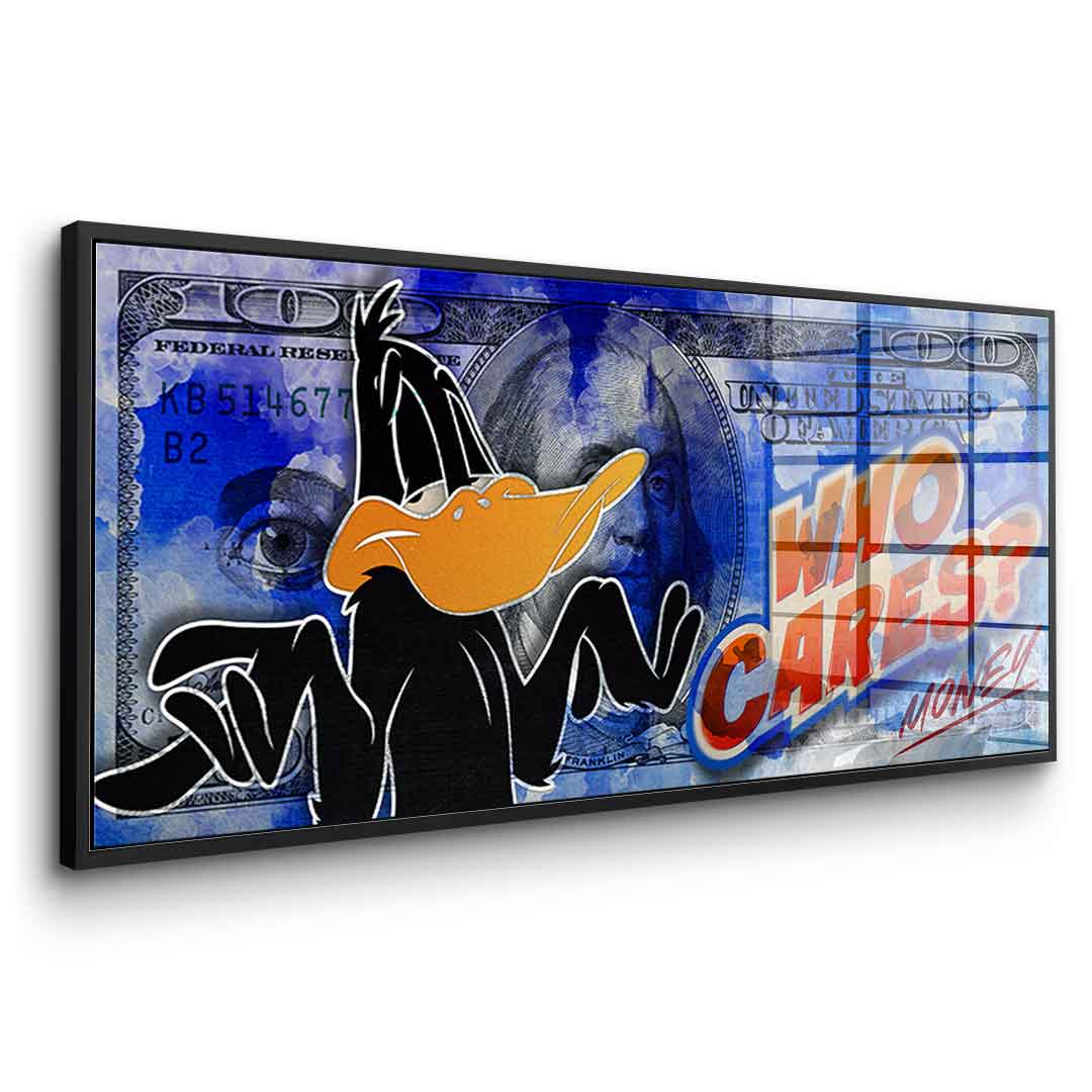 Who cares - acrylic glass