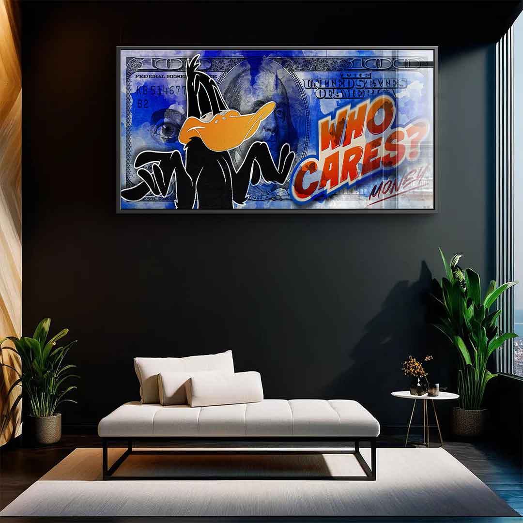 Who cares - acrylic glass