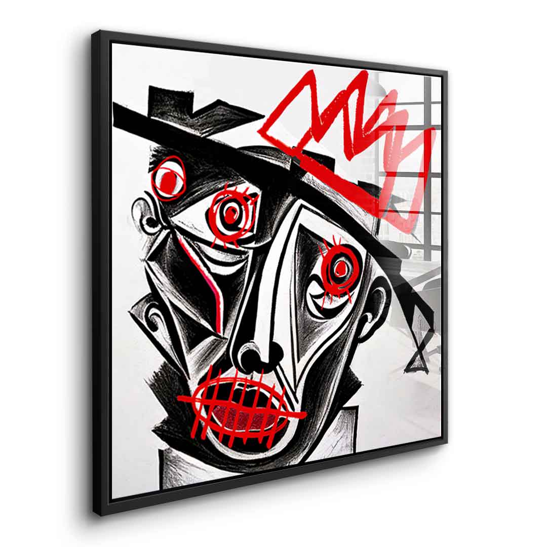 Wild Face - Acrylglas