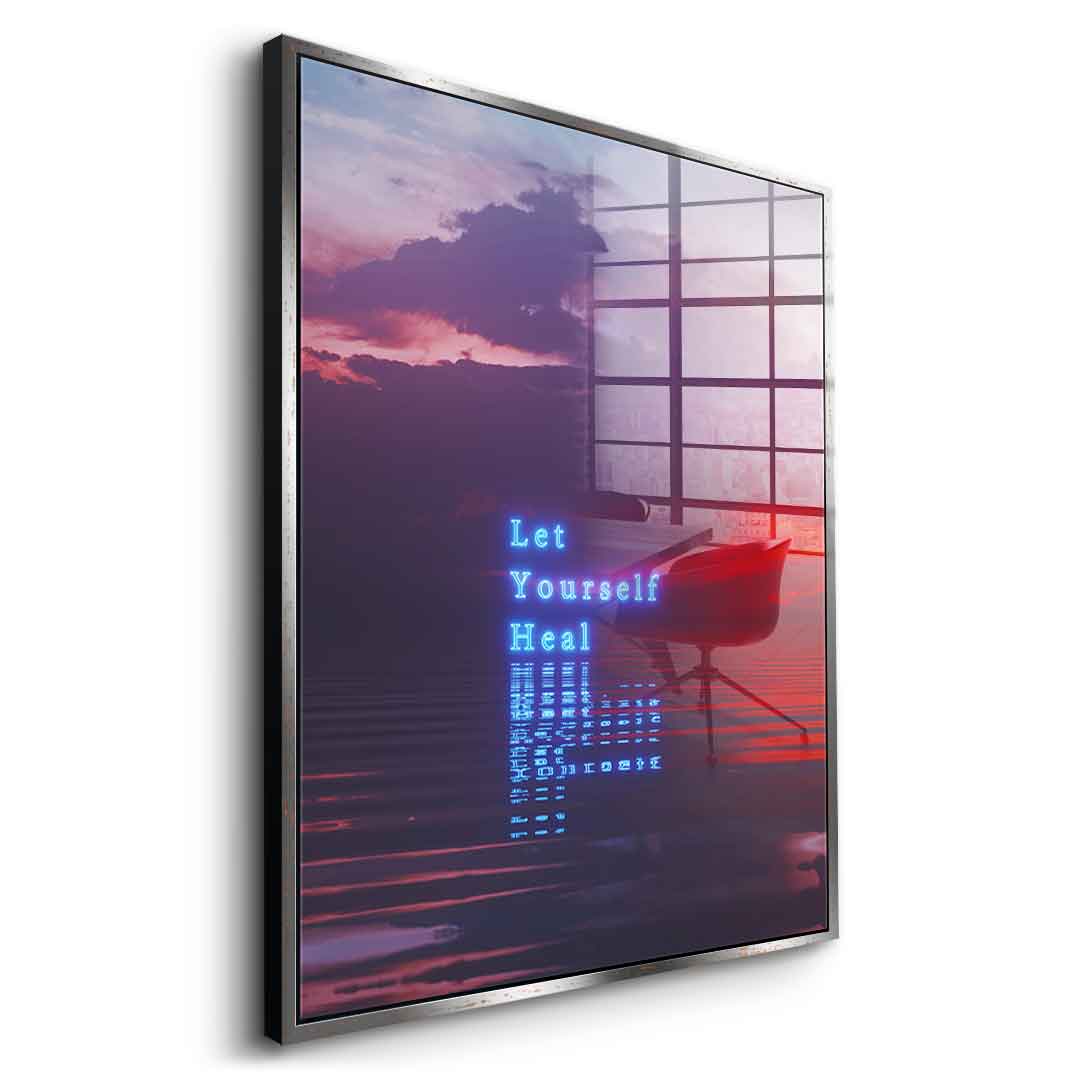 With Time - Acrylglas