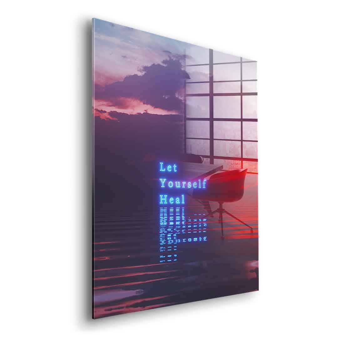 With Time - Acrylglas