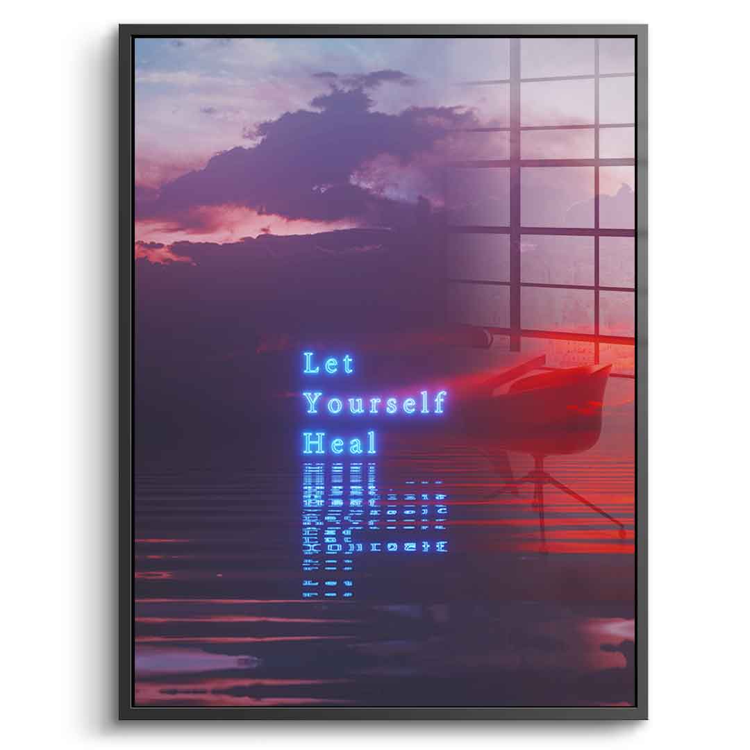 With Time - Acrylglas