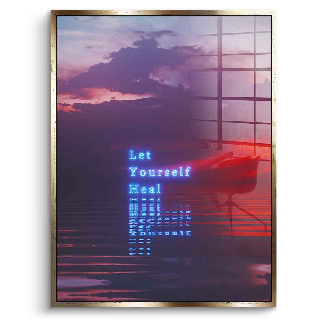 With Time - Acrylglas
