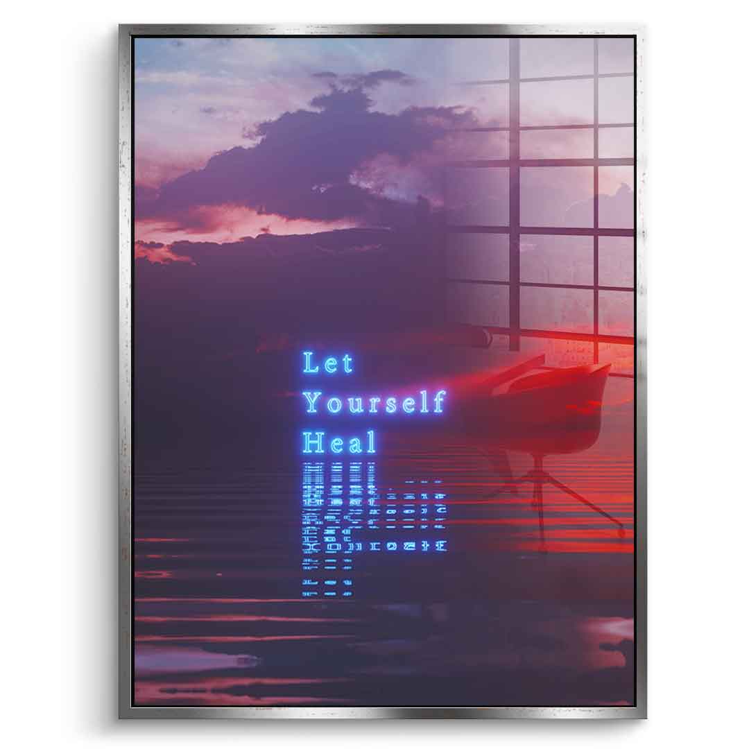 With Time - Acrylglas