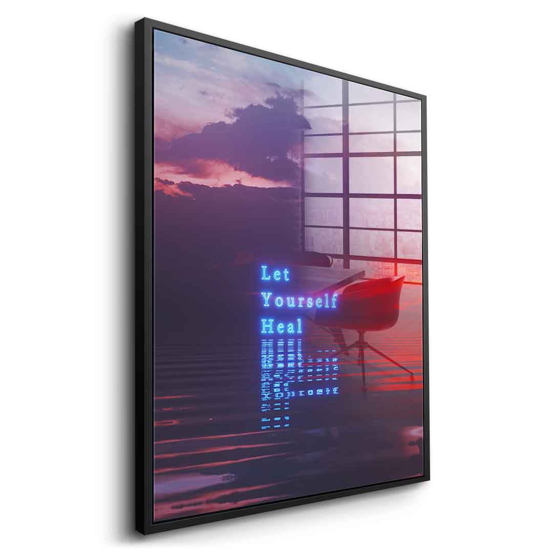 With Time - Acrylglas