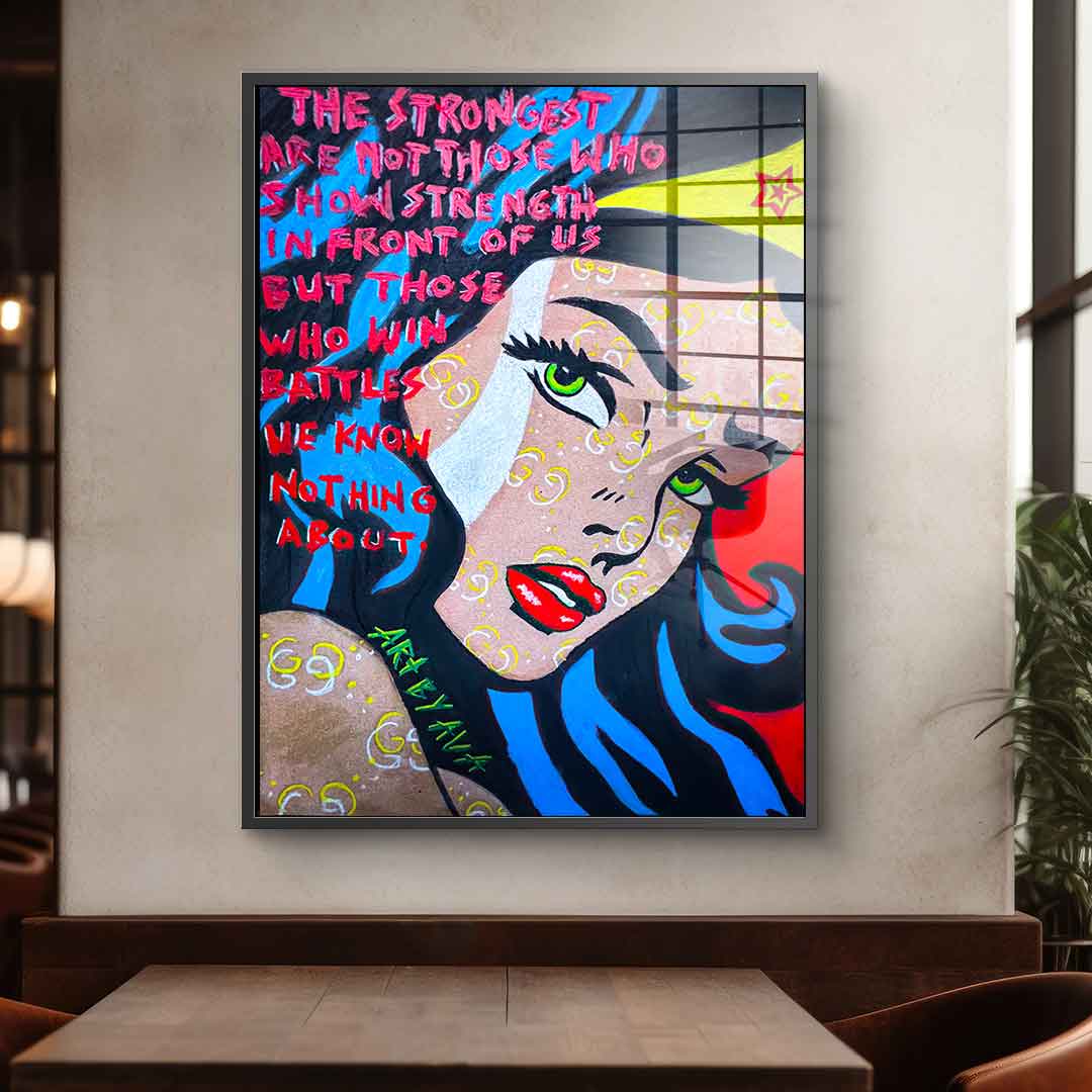 Wonder Woman Magic - Acrylglas
