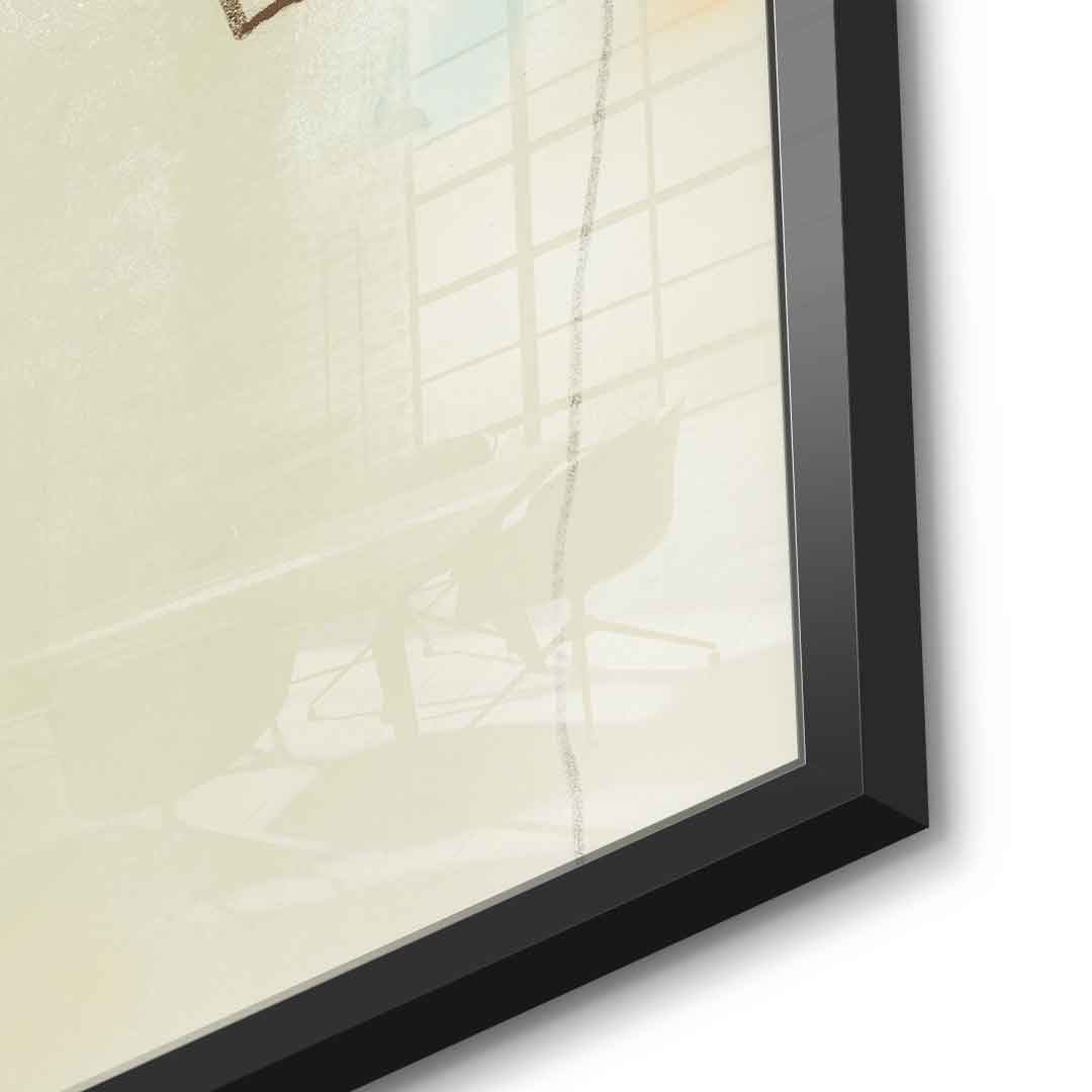 Woody All's mother - acrylic glass