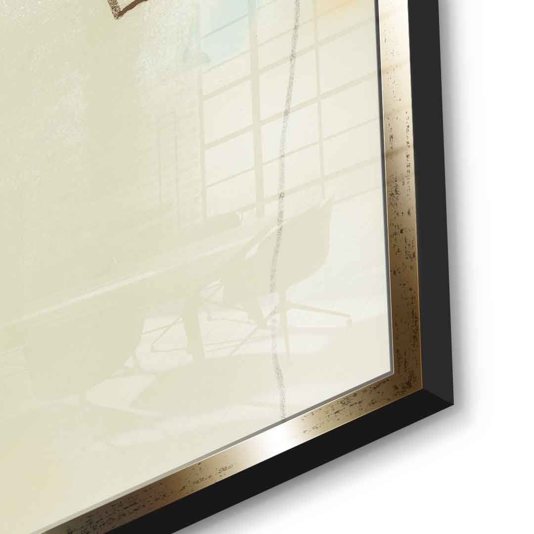 Woody All's mother - acrylic glass