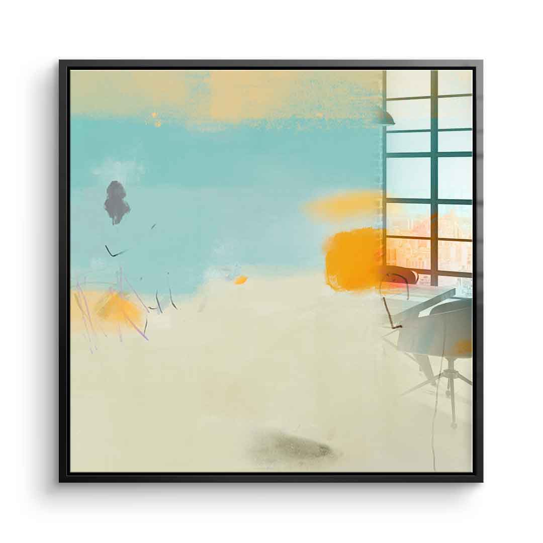 Woody All's mother - acrylic glass