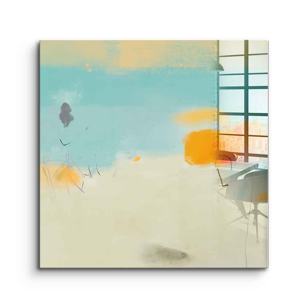 Woody All's mother - acrylic glass