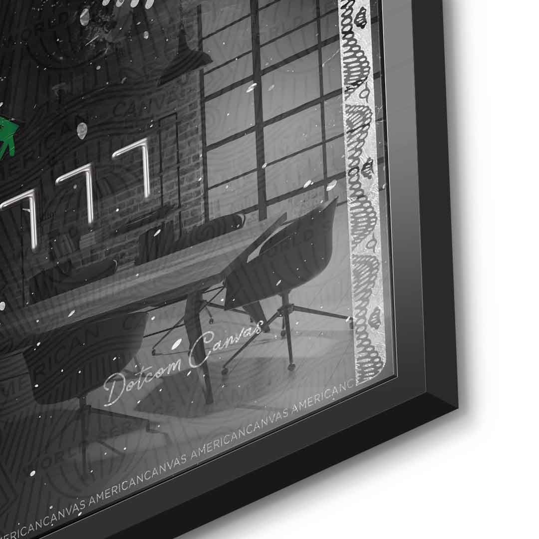 Work smart not hard - Acrylglas